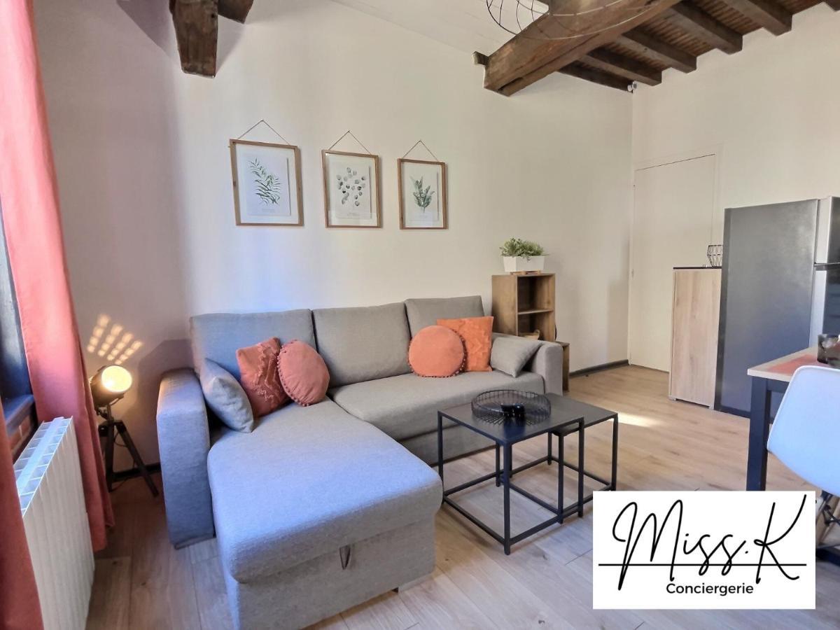 Ferienwohnung "La Fenetre Sur Le Marche" De Miss.K Conciergerie Châtillon-sur-Chalaronne Exterior foto